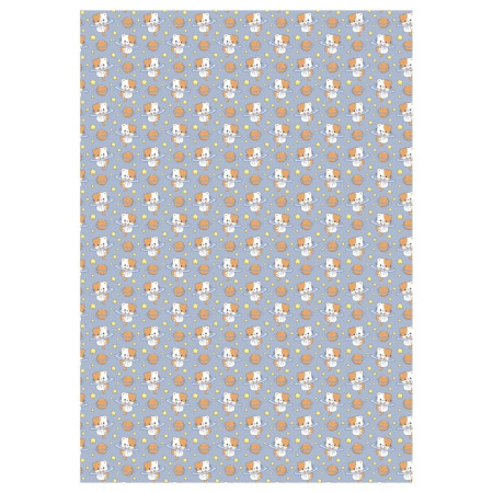Упаковочная бумага глянцевая MESHU "Space kitten" 1л. 70 x 100 см 80 г/м2 RE-MS_62840