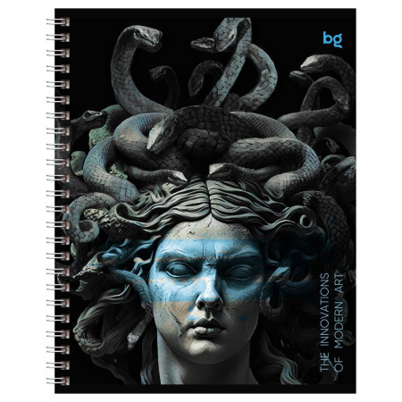 Тетрадь 96л. A5 клетка BG "Modern art" на гребне RE-Т5гр96_11128