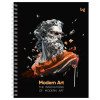 Тетрадь 96л. A5 клетка BG "Modern art" на гребне RE-Т5гр96_11128