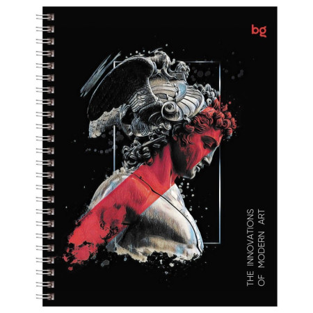 Тетрадь 96л. A5 клетка BG "Modern art" на гребне RE-Т5гр96_11128
