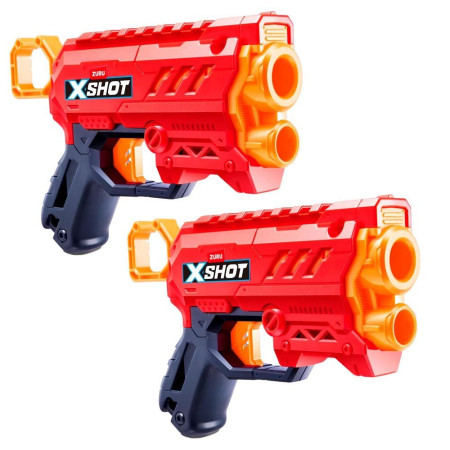 Игровой набор ZURU X-Shot EXCEL Микро ДУО (2 бластера, 16 снарядов) IT-36727