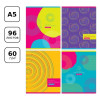 Тетрадь 96л. A5 клетка BG "Circle design" RE-Т5ск96_11097