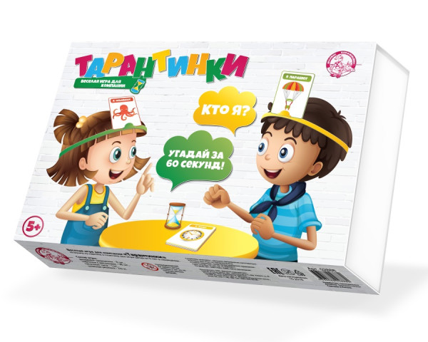 Настольная игра: Тарантинки (Кто я? Угадай за 60 секунд!) MAG03700